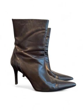 Cole Haan Black Leather Boots